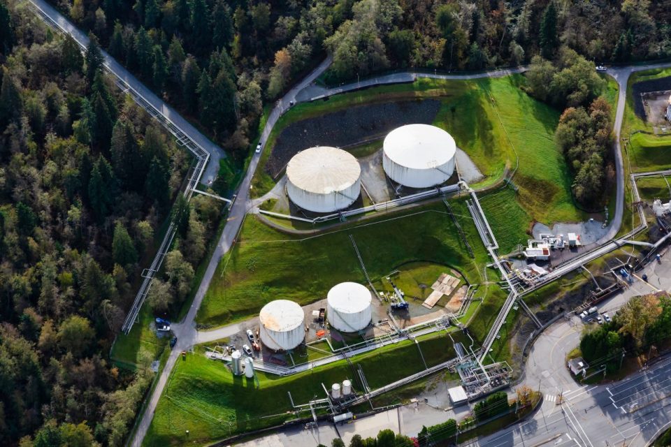 Aerial refinery